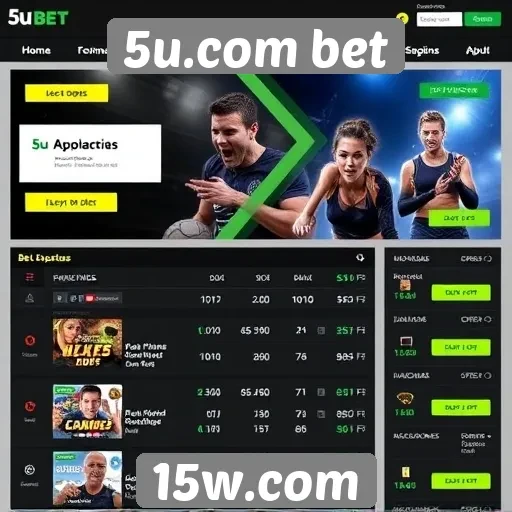 Comparação de odds entre 5u.com bet e concorrentes